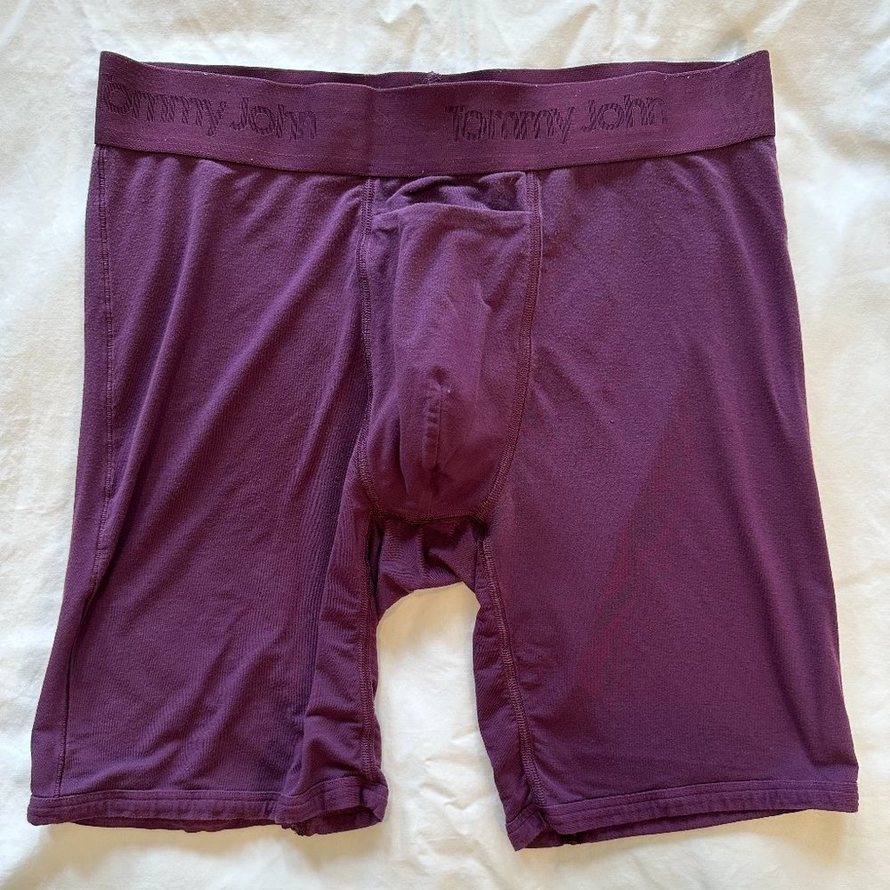 Tommy John Second Skin Boxer Briefs 8" - Large